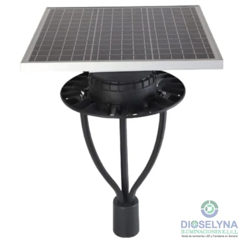 FAROLA ISLA SOLAR LED 120W IP66 6000K LYNALED - DIOSELYNA ILUMINACIONES