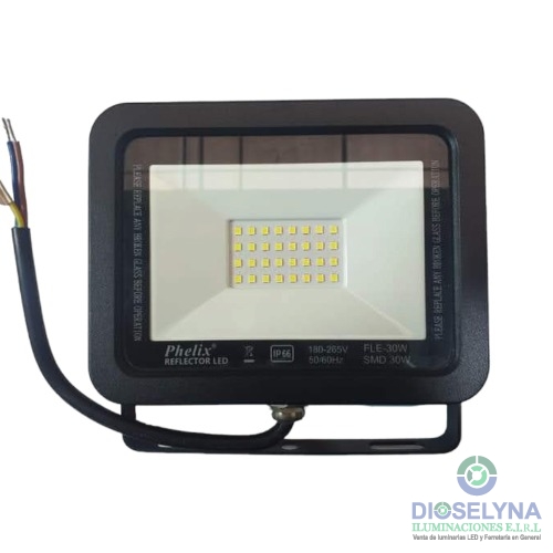REFLECTOR LED SMD FLE-30W 180-265V IP66 50/60HZ PHELIX