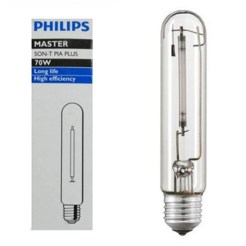 LAMPARA VAPOR SODIO TUBULAR 70W E27 SON-T PIA PLUS PHILIPS
