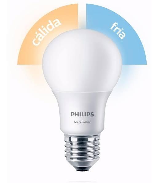 LAMPARA LED SCENE SWITCH A60 9.5–60W E27 3000K/6500k PHILIPS