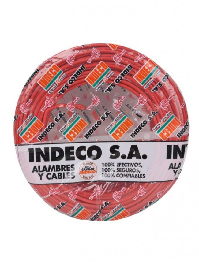CABLE ELECTRICO LH 2.5 MM AZUL X 100 M INDECO