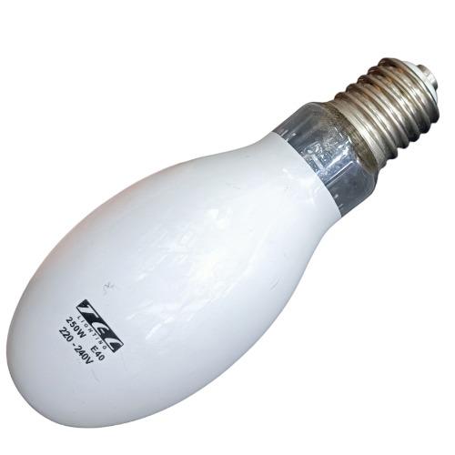 LAMPARA DE VAPOR DE MERCURIO ALTA PRESIÓN  250W E40 220-240V TEC