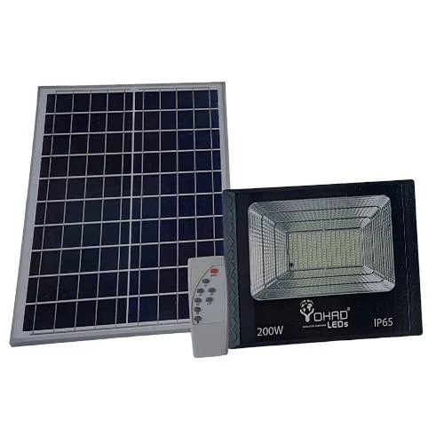 REFLECTOR SOLAR LED 200W IP65 6500K 18,000 LUMINES YOHAD
