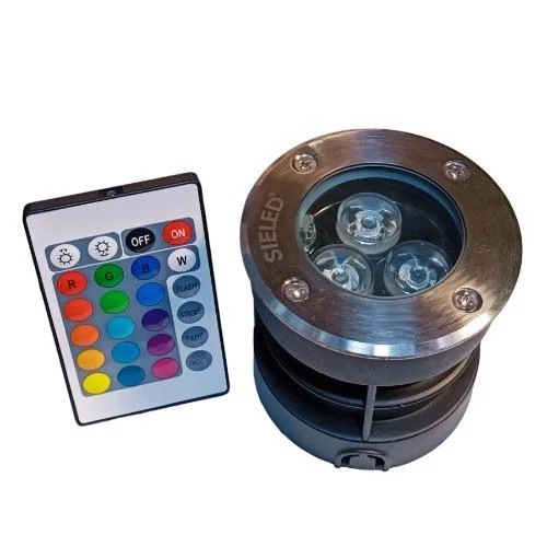 SPOT DE PISO LED 3W RGB IP68 220V SIELED