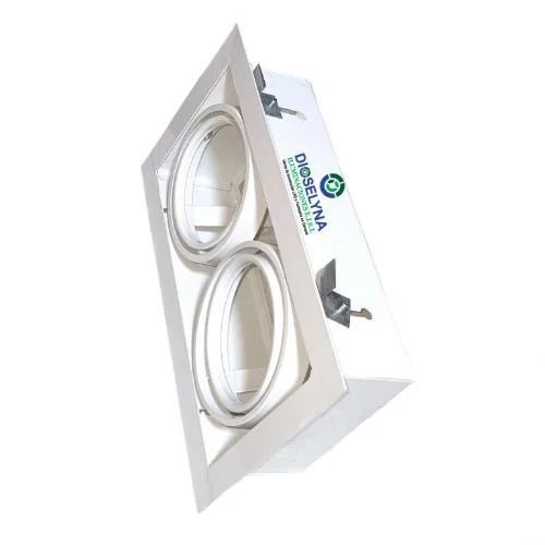 LUMINARIA SCRABBLE PARA LÁMPARAS LED PAR30 2X28W E27 220V OSLER